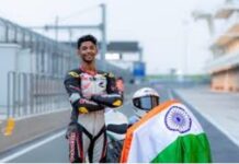 ਭਾਰਤੀ ਰਾਈਡਰ ਜੋਹਾਨ ਨੇ ਕਤਰ ਸੁਪਰਸਟਾਕ 600 ਚੈਂਪੀਅਨਸਿ਼ਪ ਜਿੱਤੀ Championship