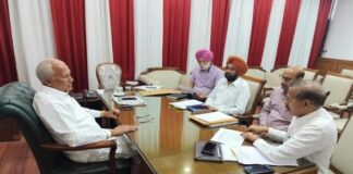 ਕੈਬਨਿਟ ਮੰਤਰੀ ਬਰਿੰਦਰ ਗੋਇਲ ਨੇ ਕੀਤੀ ਵੱਖ-ਵੱਖ ਵਿਭਾਗਾਂ ਦੀ ਮੀਟਿੰਗ Meeting