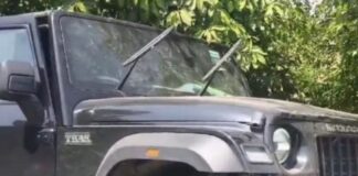 ਸੰਗਰੂਰ ਵਿਚ ਥਾਰ ਨੇ ਮਾਰੀ ਕਾਰ ਨੂੰ ਜ਼ਬਰਦਸਤ ਟੱਕਰ Thar Car