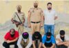 ਇਕ ਕਿਲੋ ਹੈਰੋਇਨ ਸਮੇਤ ਮੋਗਾ ਪੁਲਸ ਨੇ ਕੀਤੇ ਪੰਜ ਨਸ਼ਾ ਤਸਕਰ ਕਾਬੂ Moga police