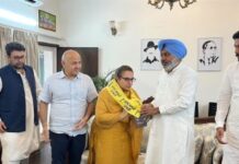 ਸਮਾਜ ਸੇਵਿਕਾ ਤੇ ਡਾਕਟਰ ਸੁਹਾਨੀ ਡੋਡਾ ਹੋਏ ‘ਆਪ’ ਪਾਰਟੀ ਵਿਚ ਸ਼ਾਮਲ AAP Joinning