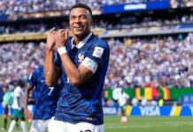 ਐਮਬਾਪੇੇ ਨੇ ਦੋ ਗੋਲਾਂ ਨਾਲ ਕੀਤੀ ਮੈਸੀ ਦੀ ਬਰਾਬਰੀ Mbappe