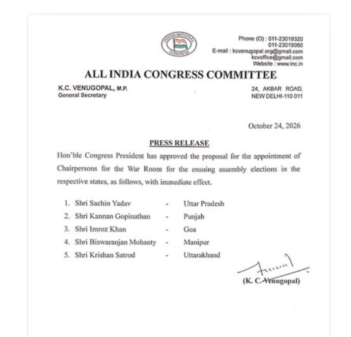Congress Chairman