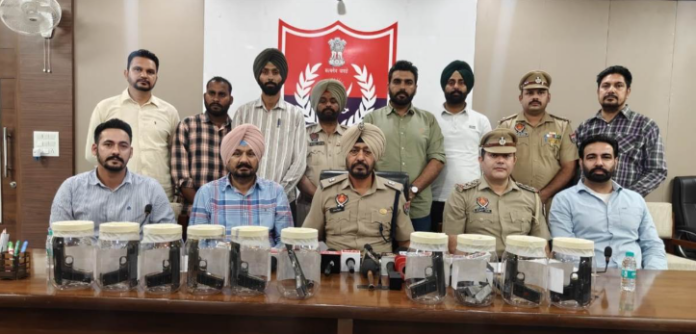Patiala Police illegal weapons